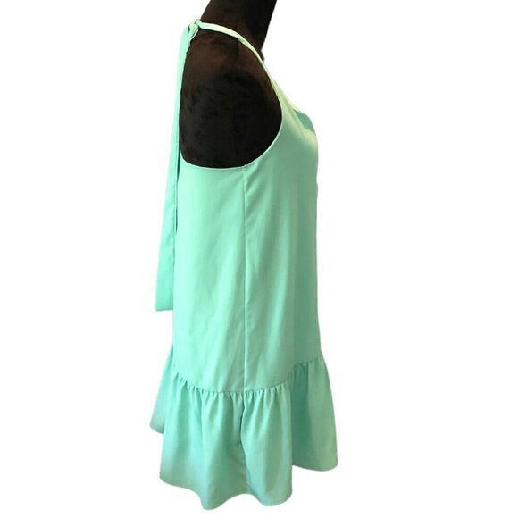 Honey Punch Mint T-Back Summer Dress - Picture 4 of 8